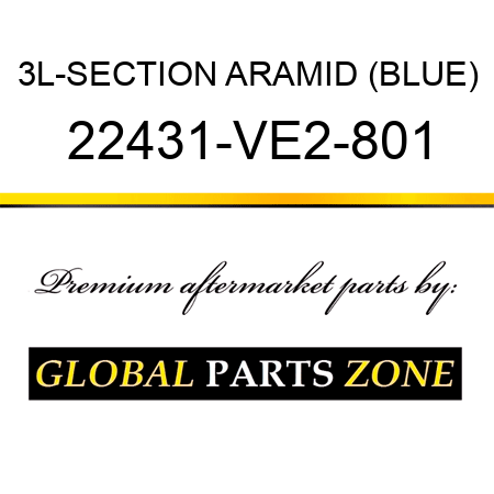 3L-SECTION ARAMID (BLUE) 22431-VE2-801