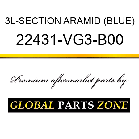 3L-SECTION ARAMID (BLUE) 22431-VG3-B00