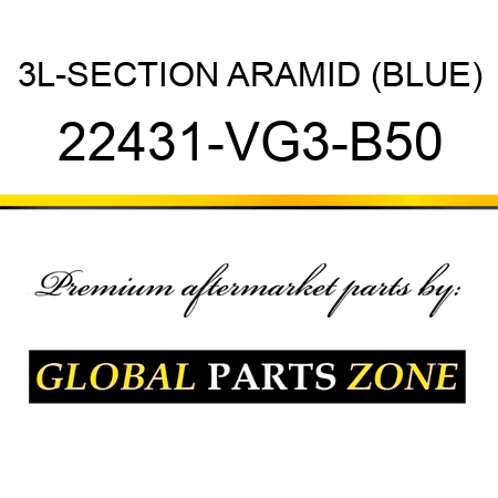 3L-SECTION ARAMID (BLUE) 22431-VG3-B50