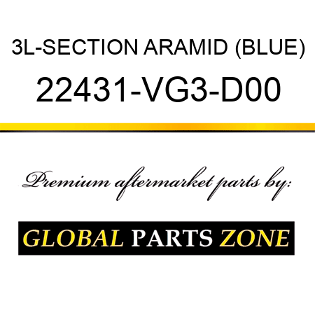 3L-SECTION ARAMID (BLUE) 22431-VG3-D00