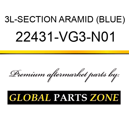 3L-SECTION ARAMID (BLUE) 22431-VG3-N01