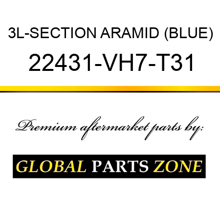 3L-SECTION ARAMID (BLUE) 22431-VH7-T31