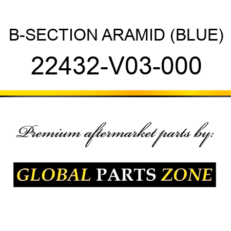 B-SECTION ARAMID (BLUE) 22432-V03-000
