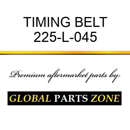 TIMING BELT 225-L-045