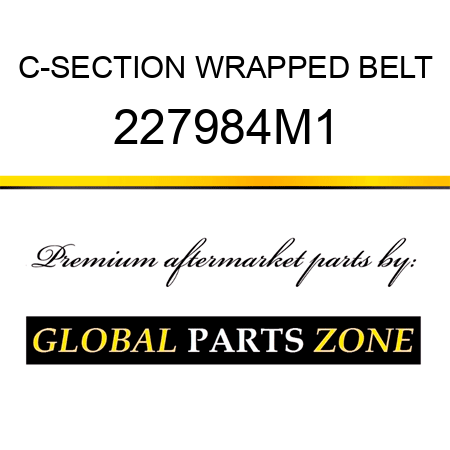 C-SECTION WRAPPED BELT 227984M1