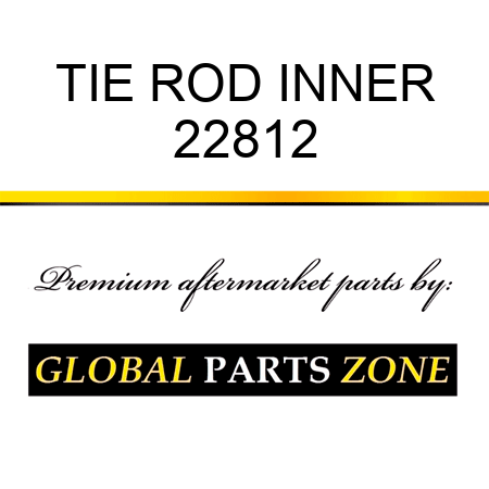 TIE ROD INNER 22812