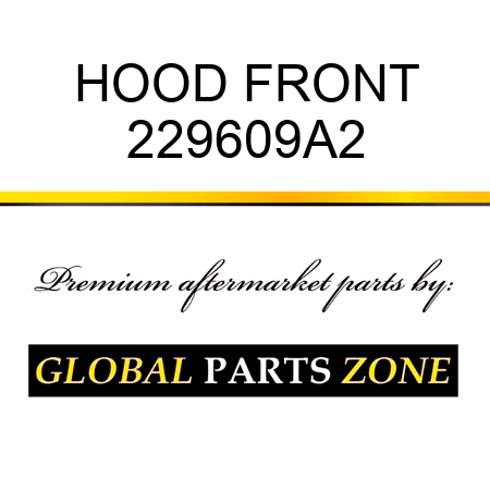 HOOD FRONT 229609A2