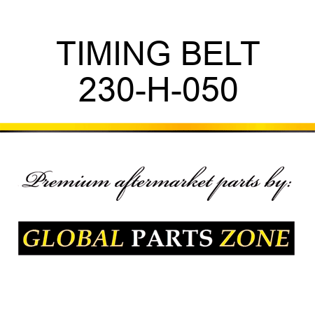 TIMING BELT 230-H-050