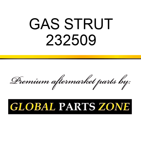 GAS STRUT 232509