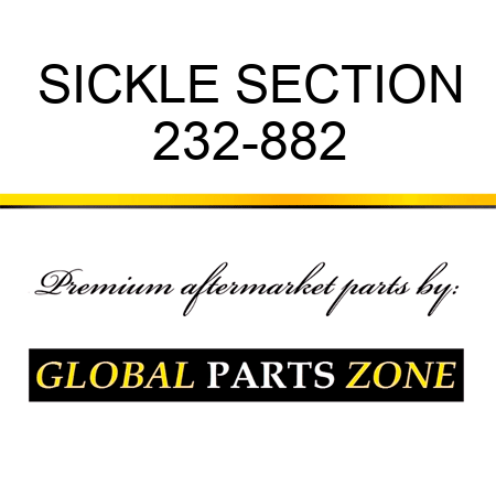SICKLE SECTION 232-882