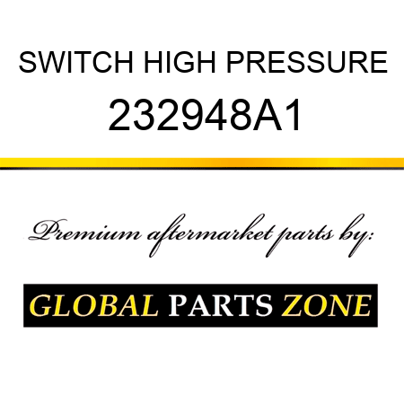 SWITCH HIGH PRESSURE 232948A1