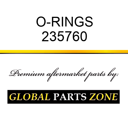 O-RINGS 235760