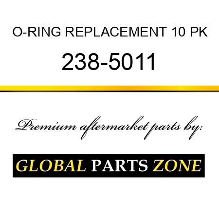 O-RING REPLACEMENT 10 PK 238-5011