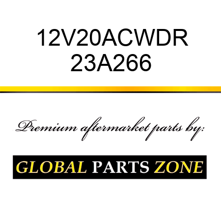 12V20ACWDR 23A266