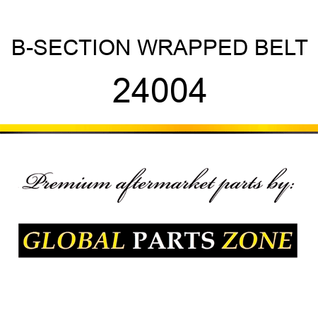 B-SECTION WRAPPED BELT 24004