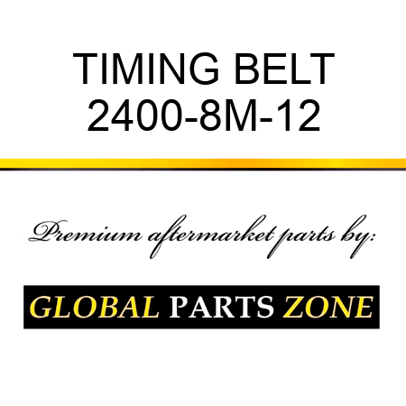 TIMING BELT 2400-8M-12