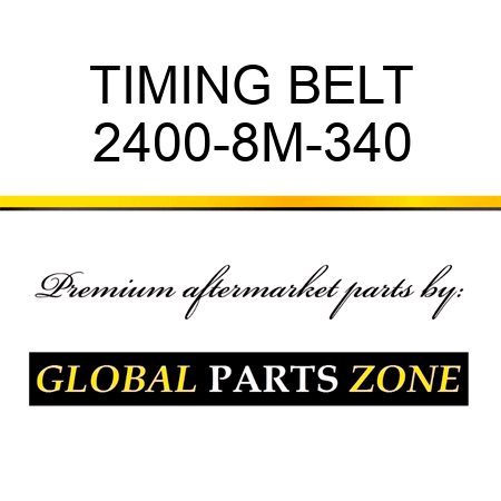 TIMING BELT 2400-8M-340