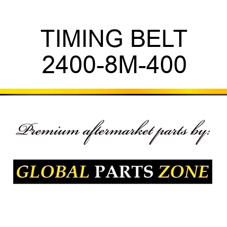 TIMING BELT 2400-8M-400