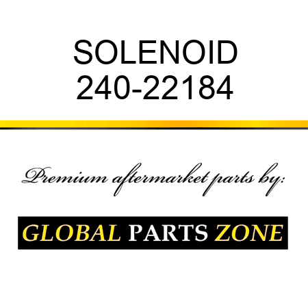 SOLENOID 240-22184