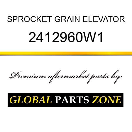 SPROCKET GRAIN ELEVATOR 2412960W1