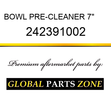 BOWL PRE-CLEANER 7