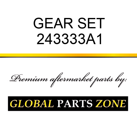 GEAR SET 243333A1