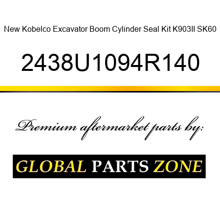 New Kobelco Excavator Boom Cylinder Seal Kit K903II SK60 2438U1094R140