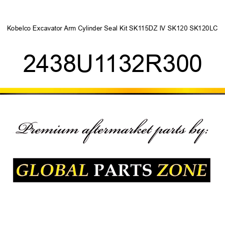 Kobelco Excavator Arm Cylinder Seal Kit SK115DZ IV SK120 SK120LC 2438U1132R300