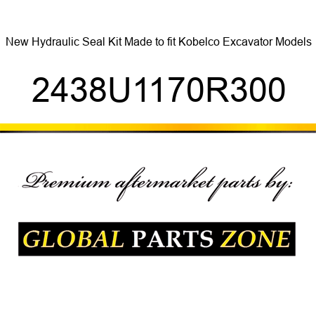 New Hydraulic Seal Kit Made to fit Kobelco Excavator Models 2438U1170R300