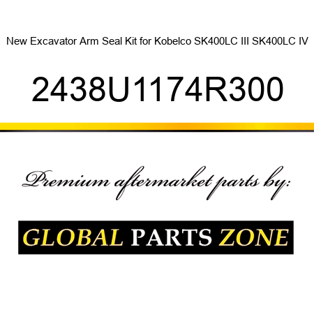 New Excavator Arm Seal Kit for Kobelco SK400LC III SK400LC IV 2438U1174R300