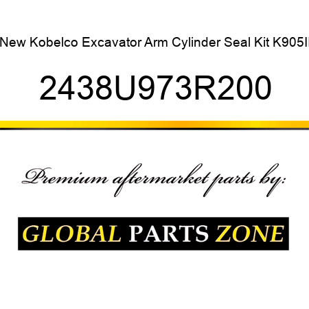 New Kobelco Excavator Arm Cylinder Seal Kit K905II 2438U973R200