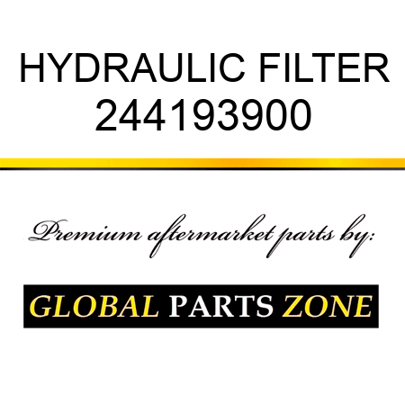 HYDRAULIC FILTER 244193900