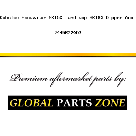 New Kobelco Excavator SK150 & SK160 Dipper Arm Seal 2445R220D3