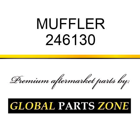 MUFFLER 246130