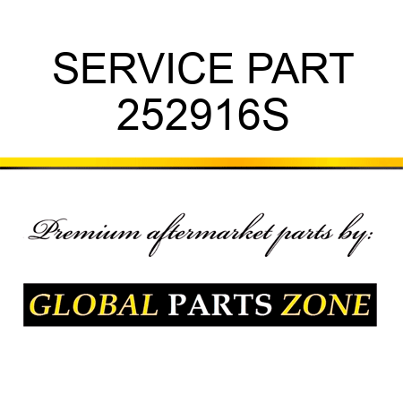 SERVICE PART 252916S