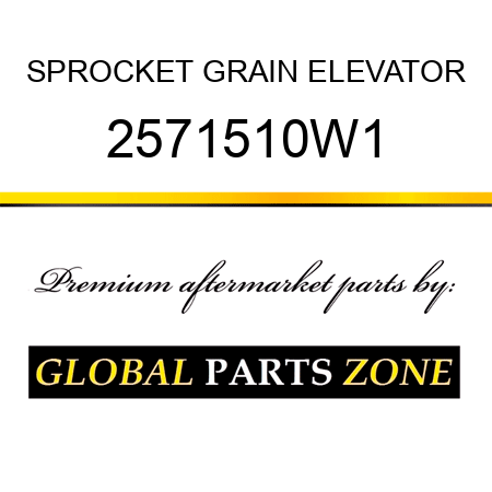 SPROCKET GRAIN ELEVATOR 2571510W1