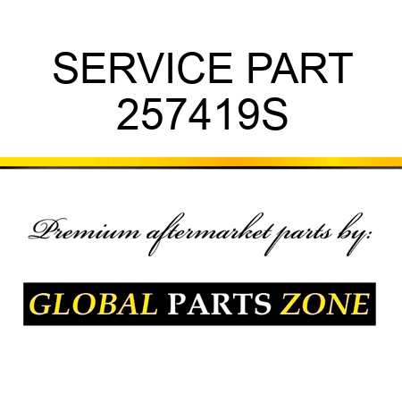 SERVICE PART 257419S