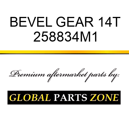 BEVEL GEAR 14T 258834M1