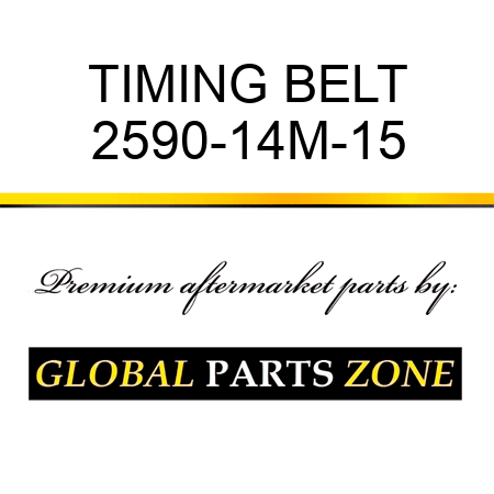 TIMING BELT 2590-14M-15
