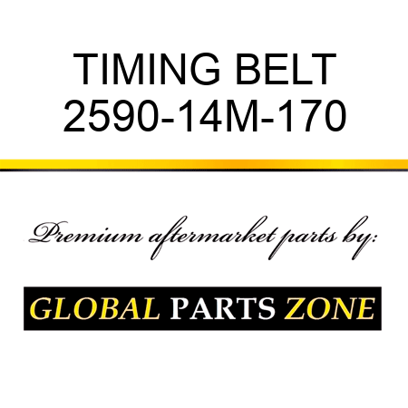 TIMING BELT 2590-14M-170