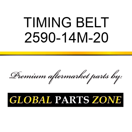 TIMING BELT 2590-14M-20