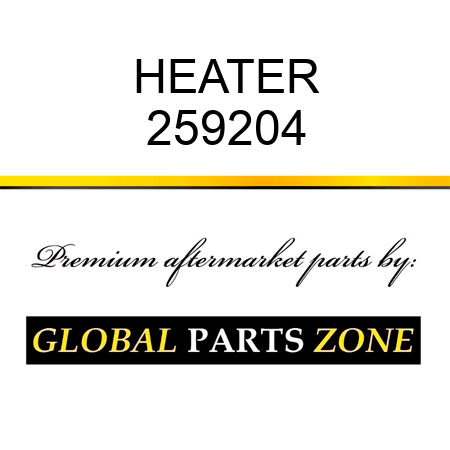 HEATER 259204