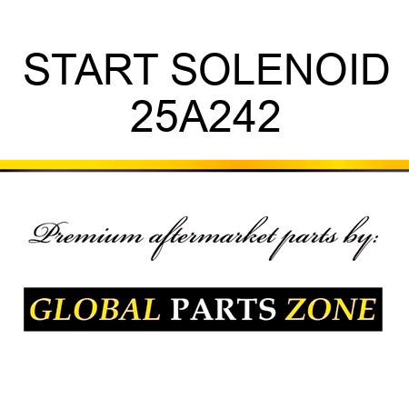 START SOLENOID 25A242