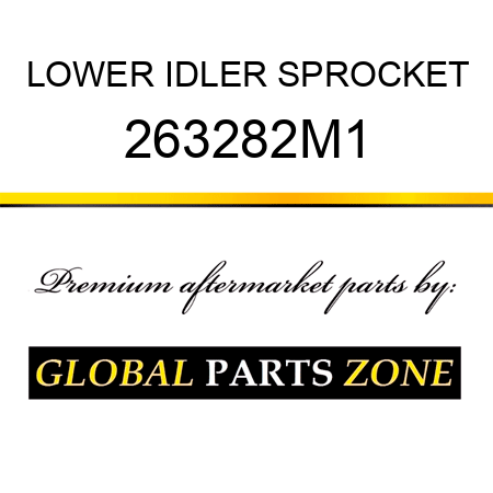 LOWER IDLER SPROCKET 263282M1