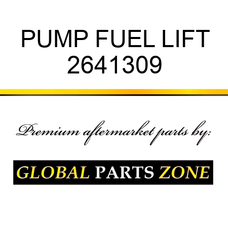 PUMP FUEL LIFT 2641309
