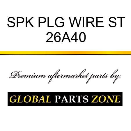 SPK PLG WIRE ST 26A40