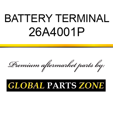 BATTERY TERMINAL 26A4001P