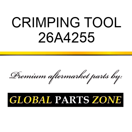 CRIMPING TOOL 26A4255