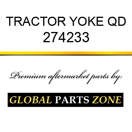 TRACTOR YOKE QD 274233