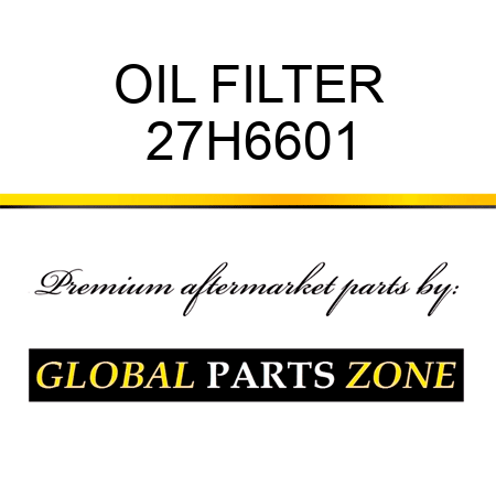 OIL FILTER 27H6601